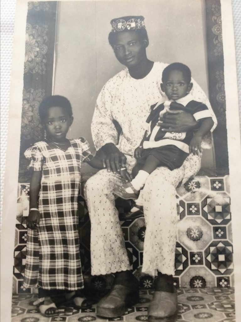 My dad, younger brother, and I in 1977