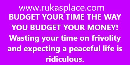 How do you manage your time?-Ruka's Place