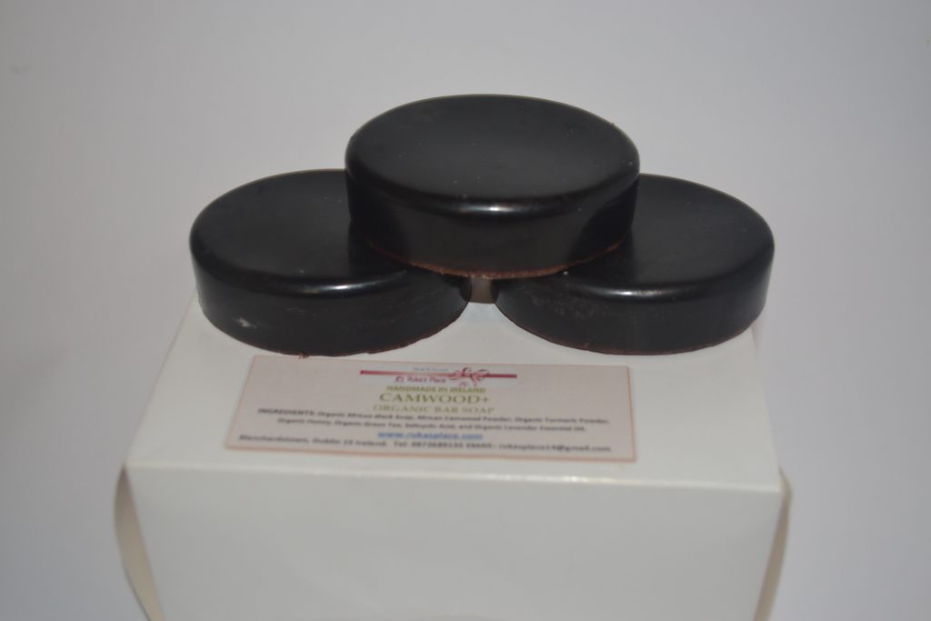 Camwood African Black Soap Bar