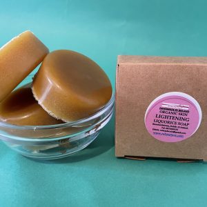 4 Organic Liquorice Anti-aging Soaps